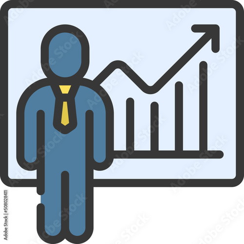 Profitable Person Icon