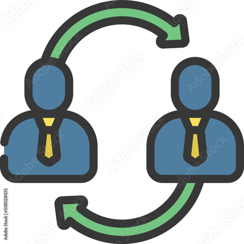 Peer To Peer Icon