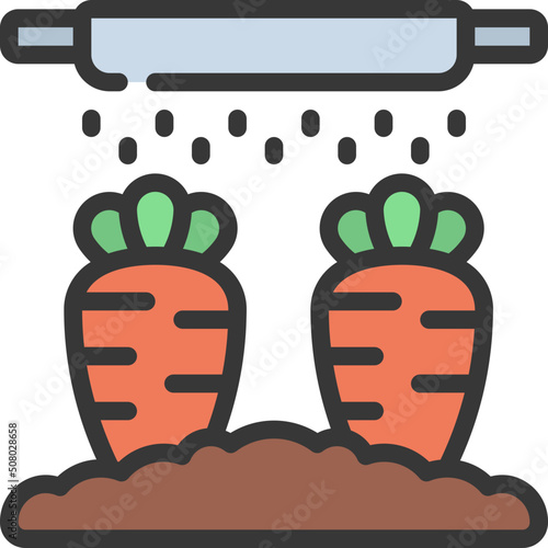 Water Carrots Icon