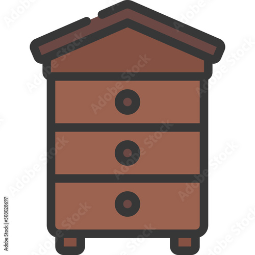 Bee Keeper Hive Icon