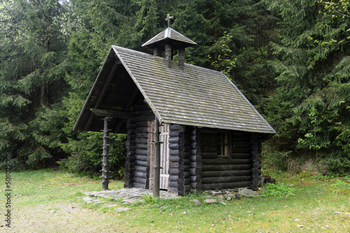 Kleine Kapelle auf dem Gipfel vom Hohenbogen