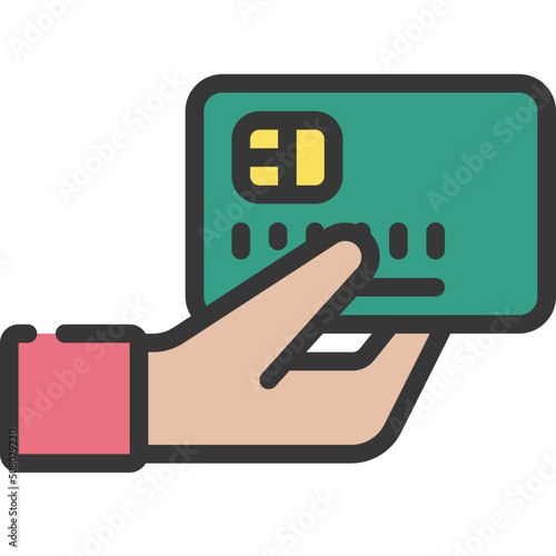 Give Credit Card Icon