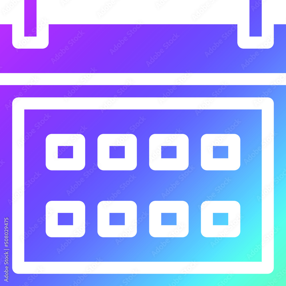 Calendar Vector Icon Design Illustration