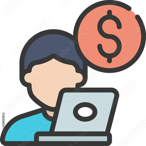 Freelancer Cost Icon