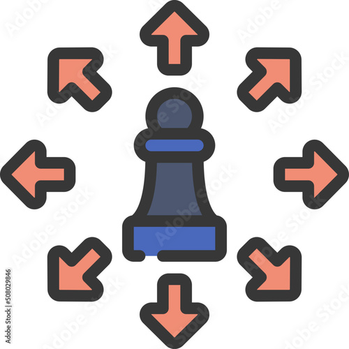 Outsource Strategy Icon