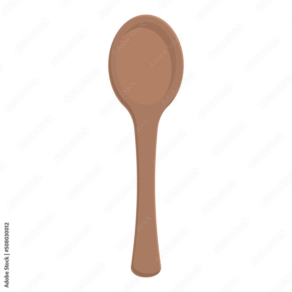 Recycle spoon icon cartoon vector. Eco friendly. Eco protection Recycle spoon icon cartoon vector. Eco friendly. Eco protection