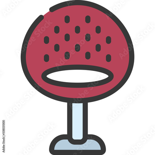Egg Modern Stool Icon