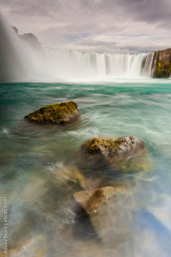 Godafoss waterfall , Iceland,