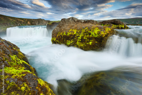 Godafoss waterfall   Iceland