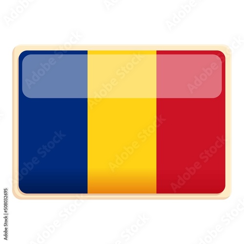 Free Download Romania country icon cartoon vector. Romanian flag. City tourism - GFXLoad