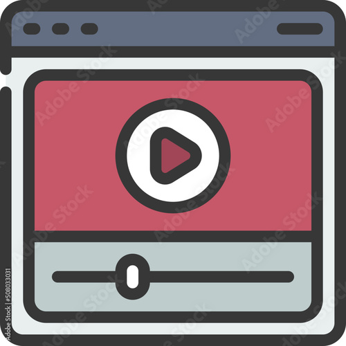 Vlogging Website Icon