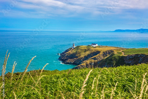 Howth Head with Baily Lighthouse photo