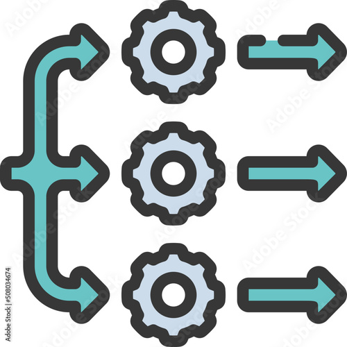 Parallel Processing Icon