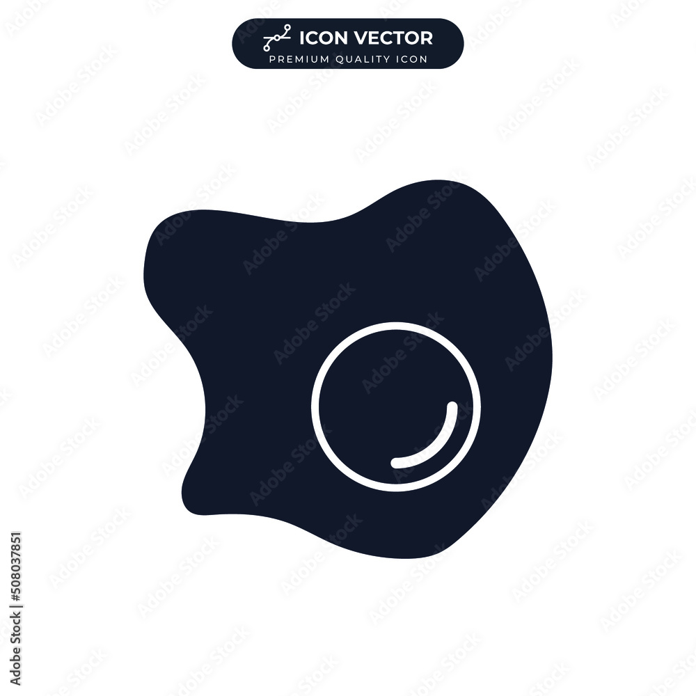 fried egg icon symbol template for graphic and web design collection logo vector illustration fried egg icon symbol template for graphic and web design collection logo vector illustration