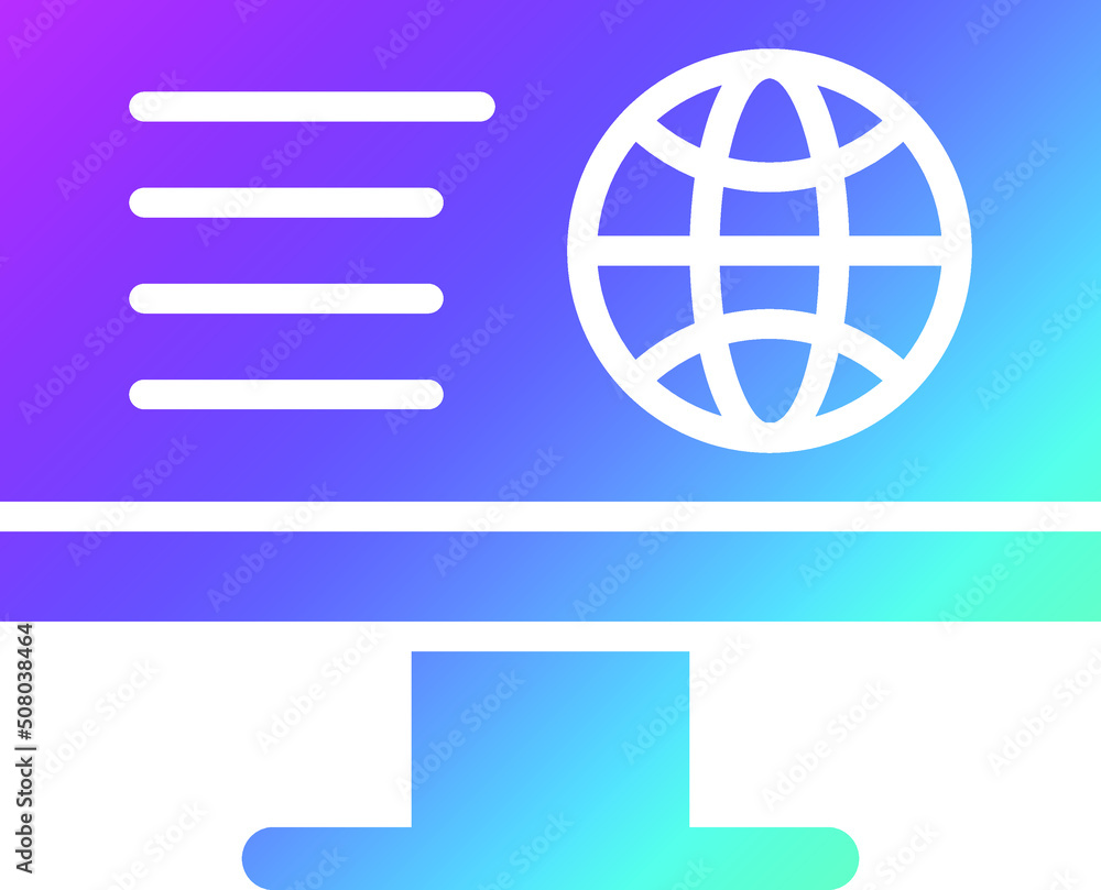 Online Business Vector Icon Design Illustration Online Business Vector Icon Design Illustration
