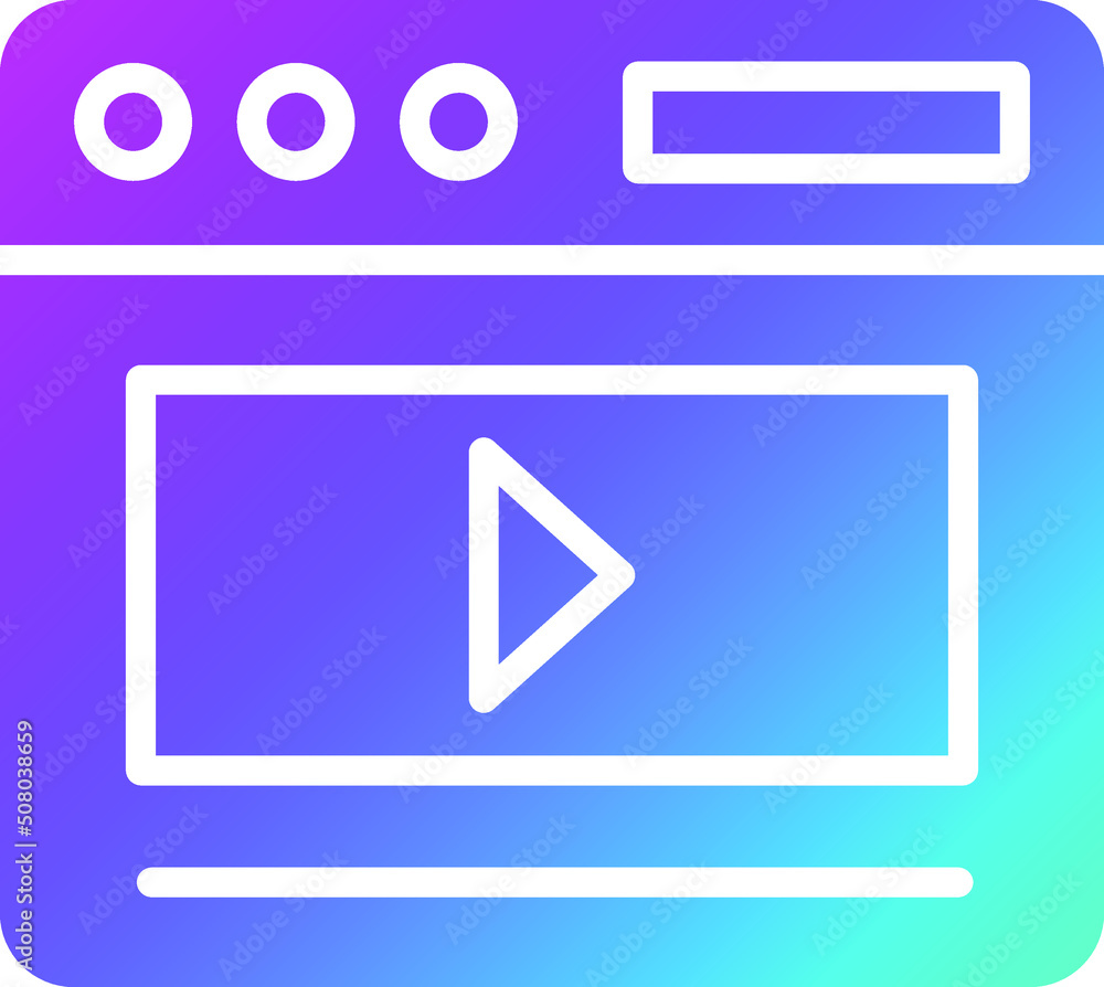 Video Marketing Vector Icon Design Illustration Video Marketing Vector Icon Design Illustration