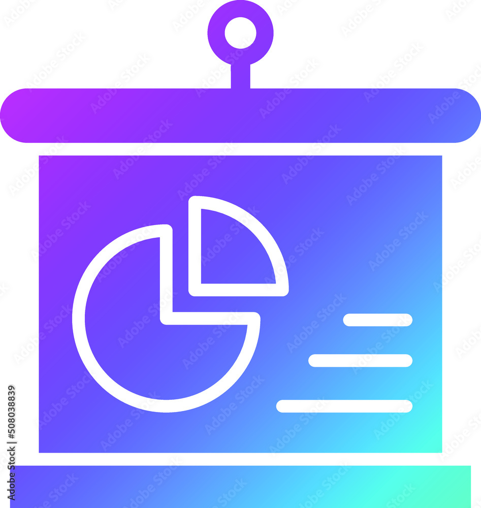 Presentation Vector Icon Design Illustration Presentation Vector Icon Design Illustration
