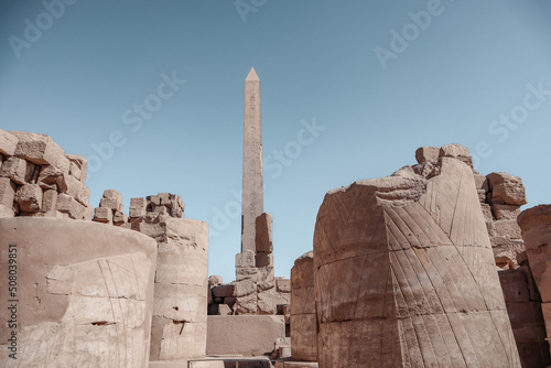The temple complex of Karnak in Luxor.