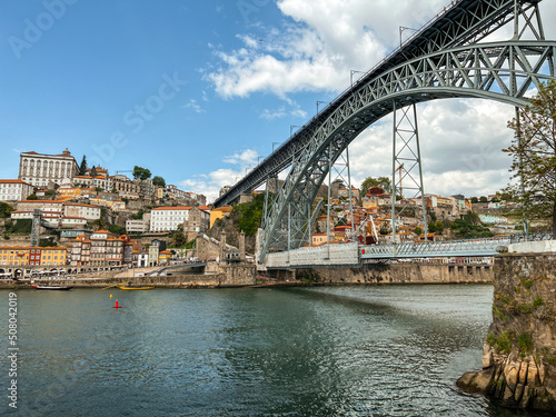 Porto, Dom Luis I Bridge above Douro river, Portugal © Robert