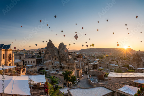 start of a new day in Cappadocia