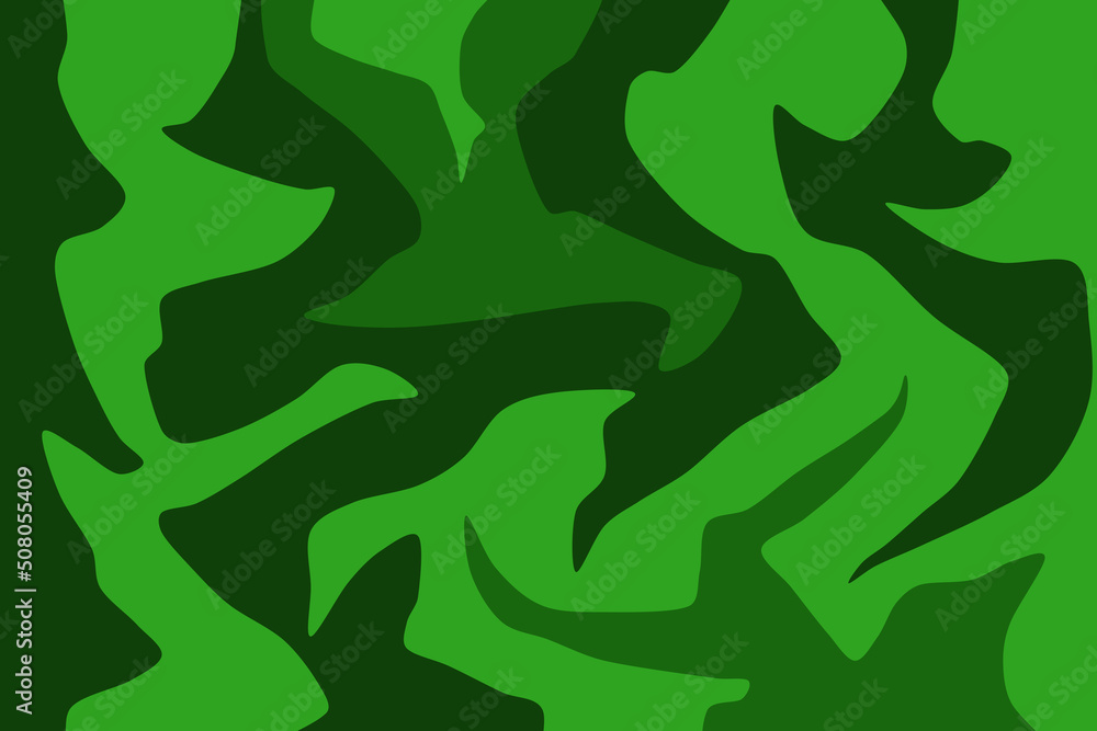 Abstract background with green camouflage pattern Abstract background with green camouflage pattern