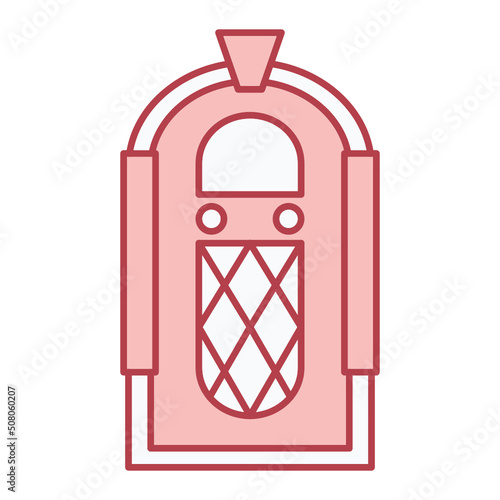 Juke Box Icon Design