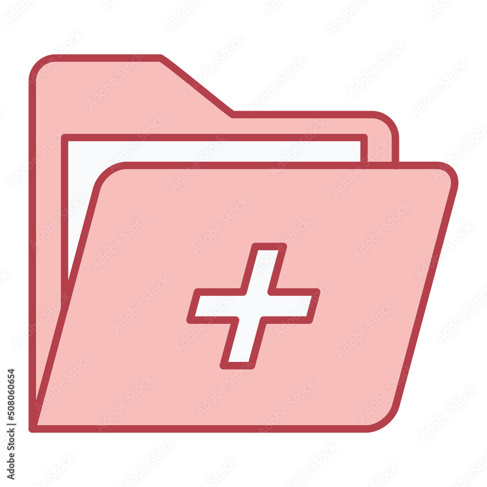 Medical Folder Icon Design Medical Folder Icon Design