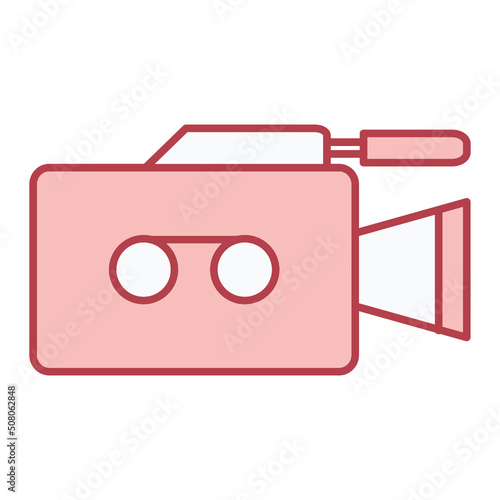 Video Cam Icon Design