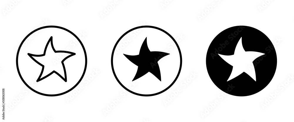 Star Icon vector. rating icon vector. favourite star Icons vector, sign, symbol, logo, illustration, editable stroke, flat design style isolated on white Star Icon vector. rating icon vector. favourite star Icons vector, sign, symbol, logo, illustration, editable stroke, flat design style isolated on white