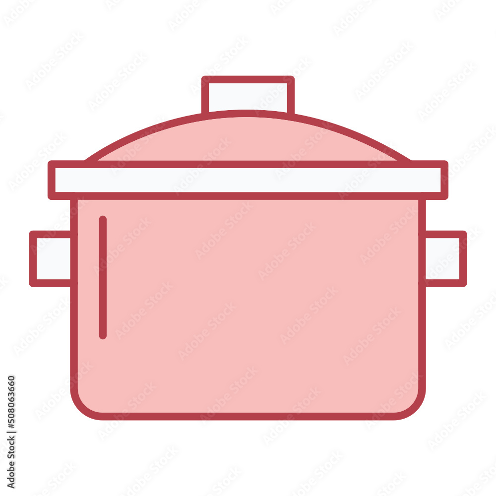 Cooking Pot Icon Design