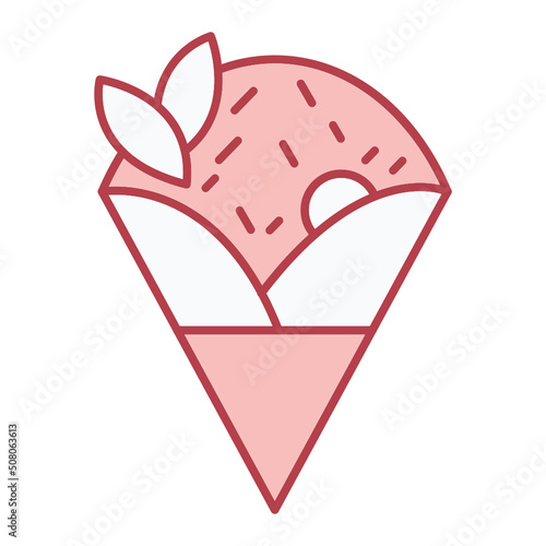 Crepe Icon Design