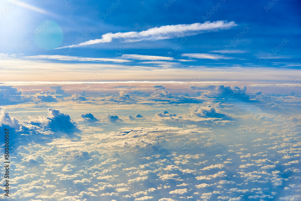 Fototapeta premium Clouds From Above