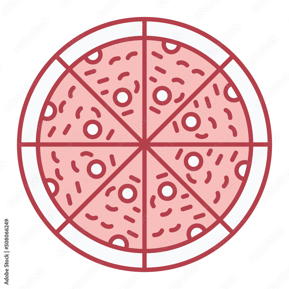Pizza Icon Design
