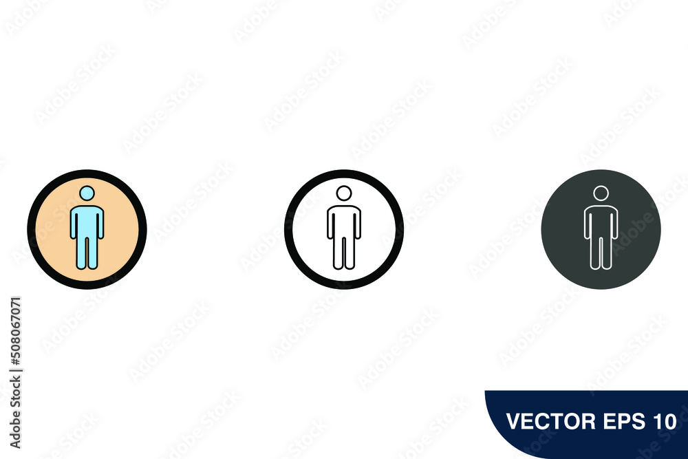 toilet icons symbol vector elements for infographic web toilet icons symbol vector elements for infographic web