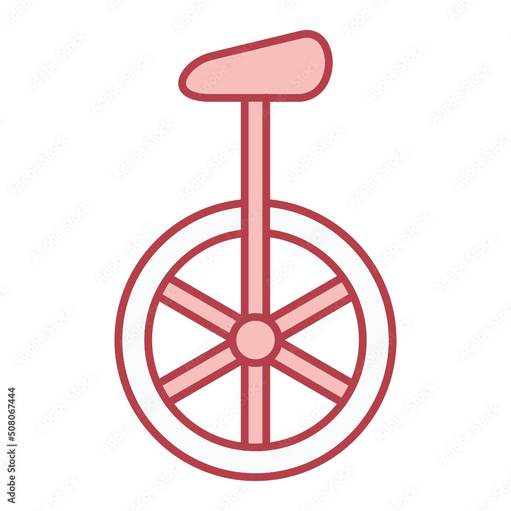Unicycle Icon Design