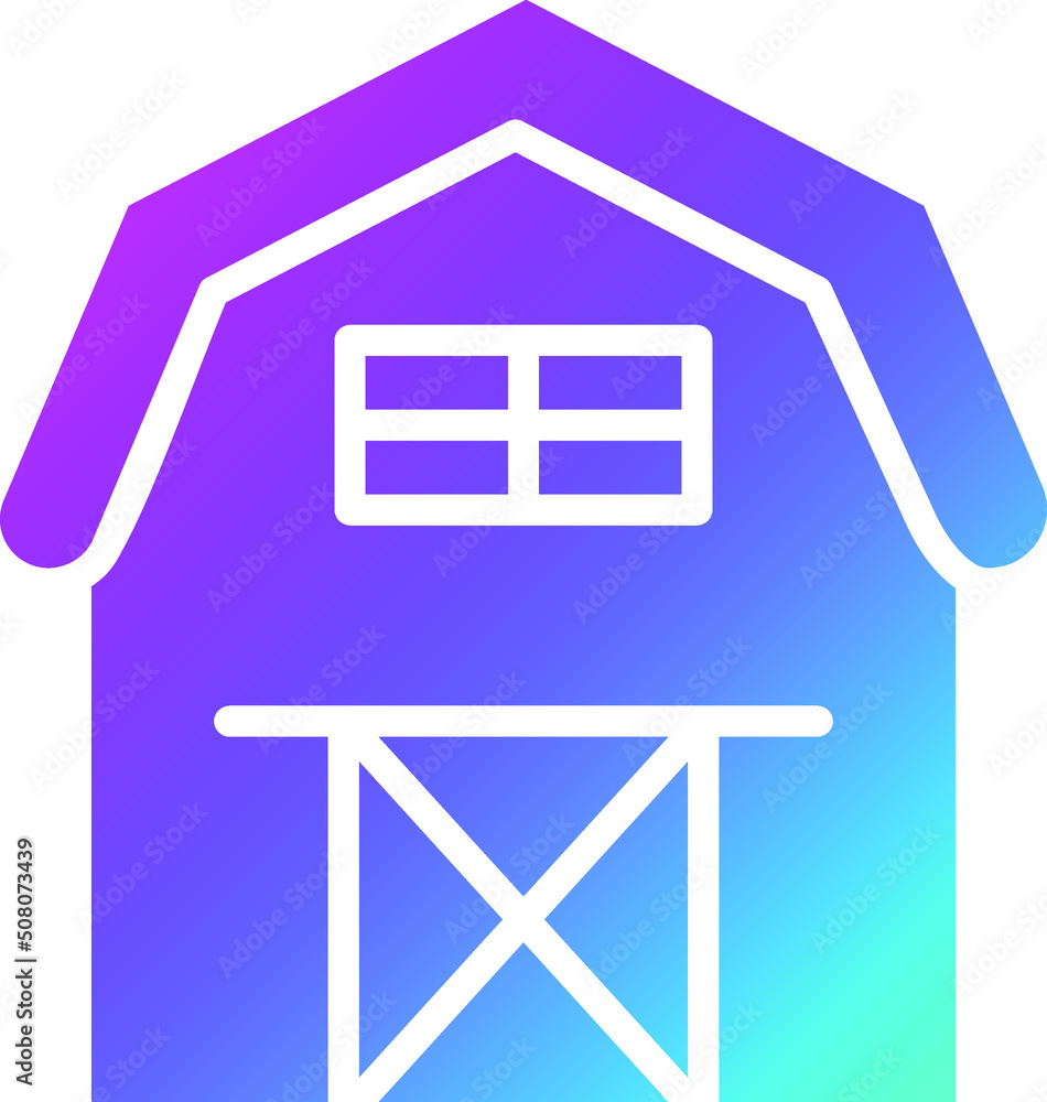 Barn Vector Icon Design Illustration Barn Vector Icon Design Illustration