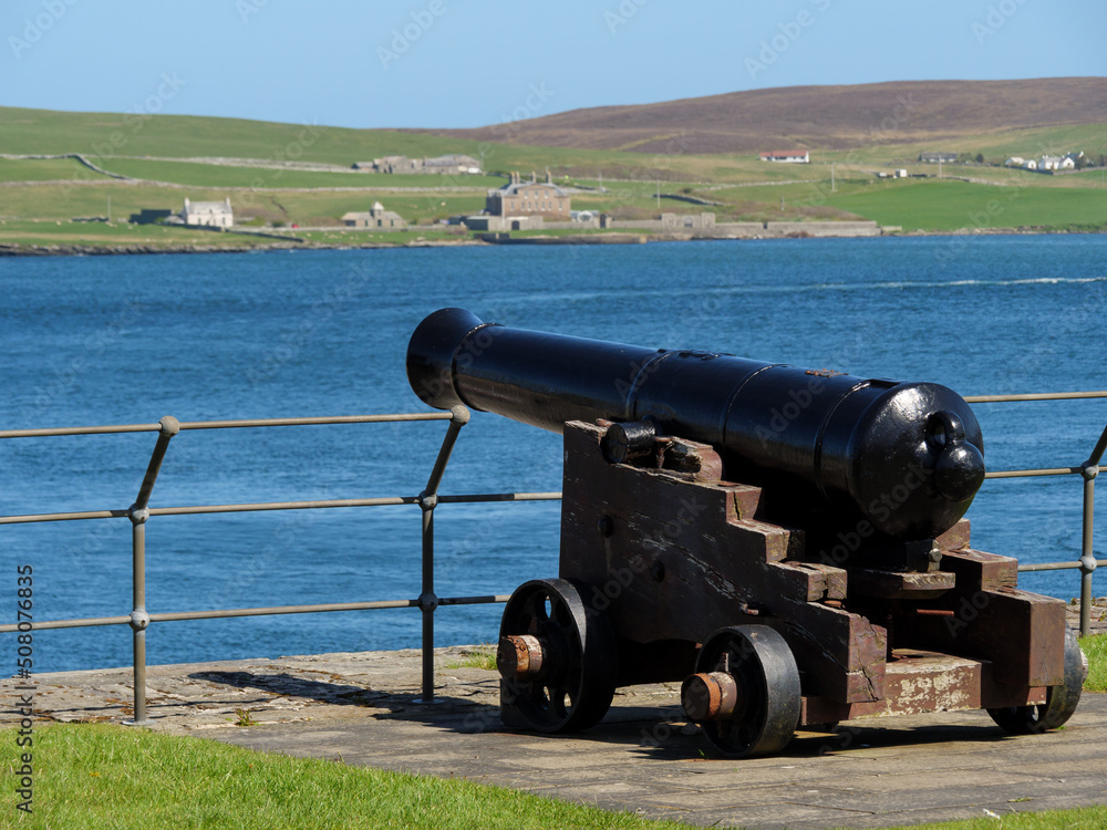 Die Shetland-Inseln mit der Stadt Lerwick Die Shetland-Inseln mit der Stadt Lerwick