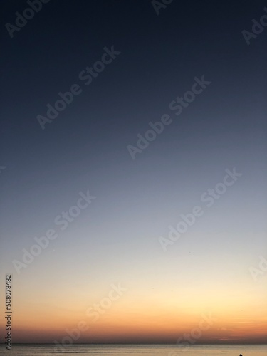 Couché de soleil à l'île d'Oléron