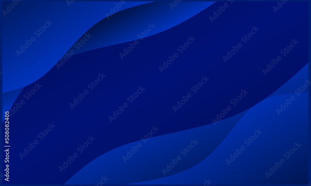 Abstract modern wave graphic background. Blue background. Abstract wave vector background design, dark poster, blue background Vector illustration.