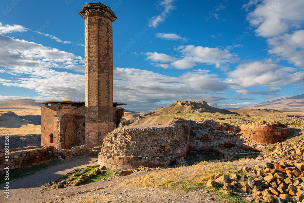 ani ruins old city ruins.kars-turkey