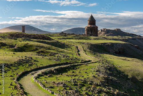 ani ruins old city ruins.kars-turkey