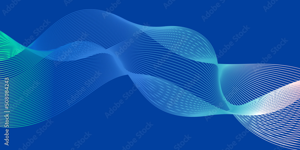 Vector illustration of blue abstract background with white wave effect. Beautiful Abstract Line Wave Futuristic Background. Thin Line Style Wavy Raster Geometric Pattern Vector illustration of blue abstract background with white wave effect. Beautiful Abstract Line Wave Futuristic Background. Thin Line Style Wavy Raster Geometric Pattern
