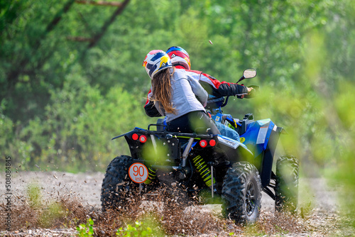 Quadro em tela quad sport e natura