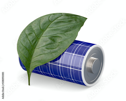 solar panel battery and lea...