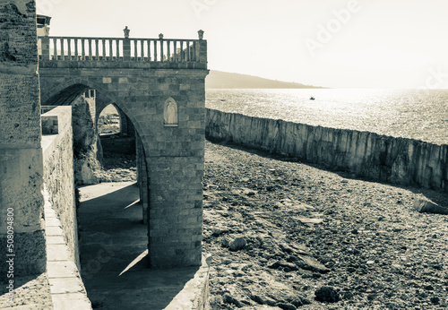 A city images from churches to old historic houses and destinations to the Phoenician wall of Batroun, Lebanon