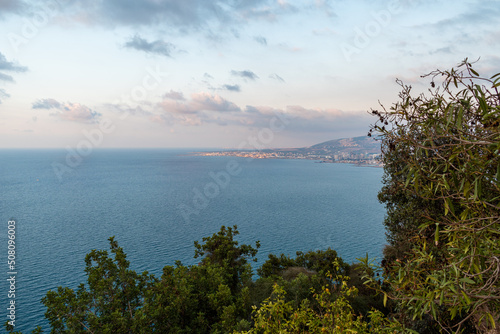 A city images from churches to old historic houses and destinations to the Phoenician wall of Batroun, Lebanon