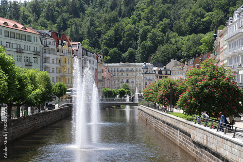 Bäderstadt Karlsbad - Karlovy Vary in Böhmen - Tschechien