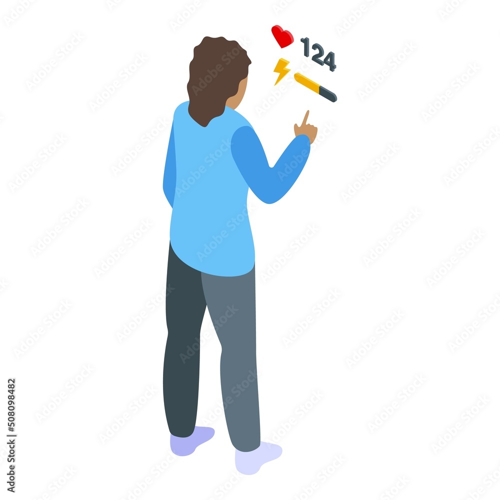 Sports doctor expert icon isometric vector. Sport health. Patient therapy Sports doctor expert icon isometric vector. Sport health. Patient therapy