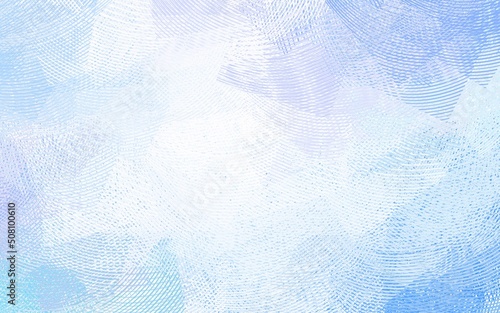 Light Pink, Blue vector background with wry lines. photo
