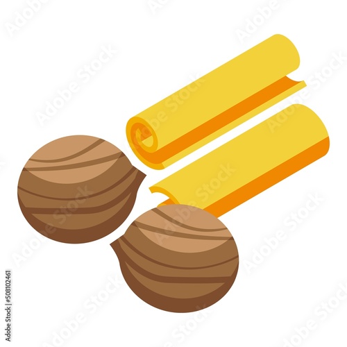 Taste food sommelier icon isometric vector. Wine glass. Drink party